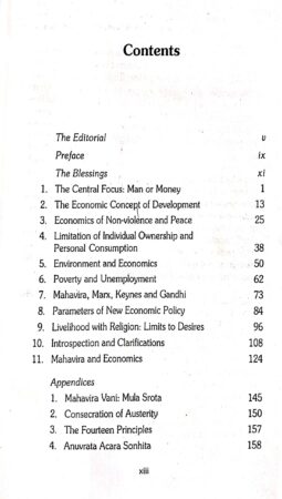 Index of Economics of Mahaveera