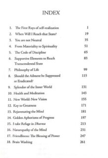 Index of Rejuvenate Your Mind